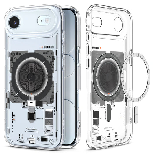 Θήκη MagSafe για Apple iPhone 17 Air, Spigen, Ultra Hybrid Neo One, Διαφανής ACS10321