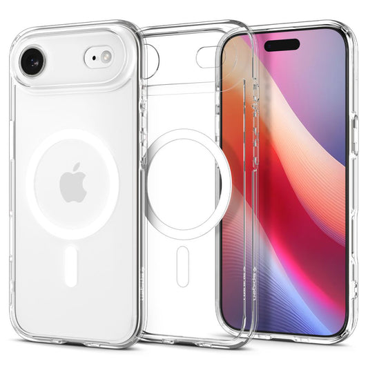Θήκη MagSafe για Apple iPhone 17 Air, Spigen, Ultra Hybrid, Διάφανη Λευκή ACS10313
