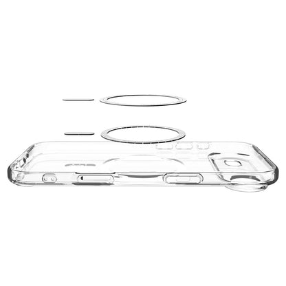 MagSafe Case for Apple iPhone 17 Air, Spigen, Ultra Hybrid, Transparent White ACS10313