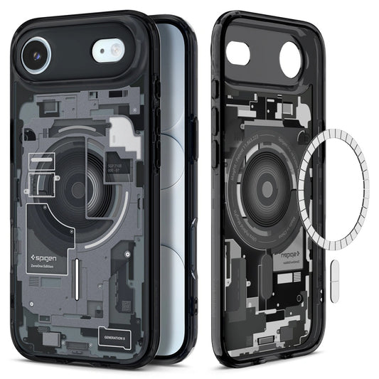 Θήκη MagSafe για Apple iPhone 17 Air, Spigen, Ultra Hybrid Zero One, Μαύρη ACS10320