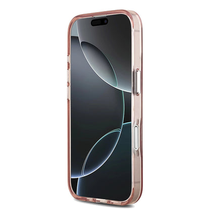 Θήκη MagSafe για Apple iPhone 17, Karl Lagerfeld, IML Sketch Logo Choupette, Ροζ