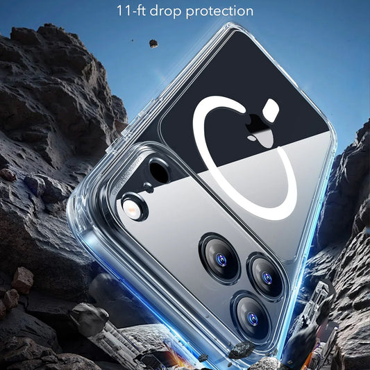 MagSafe Case for Apple iPhone 17 Pro, ESR, Classic Hybrid, Transparent