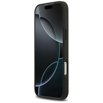 MagSafe Case for Apple iPhone 17 Pro Max, Guess, 4G Flowers Print, Black
