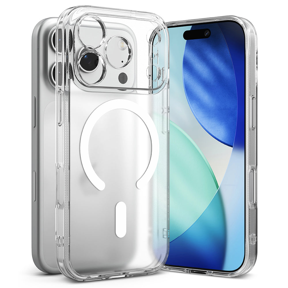 MagSafe Case for Apple iPhone 17 Pro Max, Ringke, Fusion, Matte Transparent