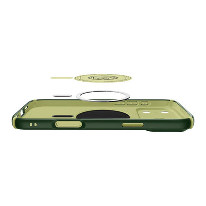 MagSafe Case for Apple iPhone 17 Pro Max, Spigen, Caseology Nano Pop Hybrid, Green ACS11148