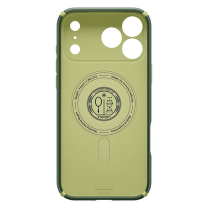 MagSafe Case for Apple iPhone 17 Pro Max, Spigen, Caseology Nano Pop Hybrid, Green ACS11148