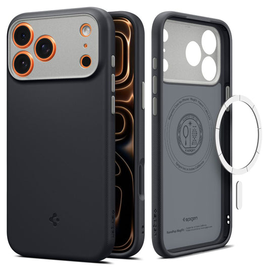 Θήκη MagSafe για Apple iPhone 17 Pro Max, Spigen, Caseology Nano Pop, Μαύρη ACS10262