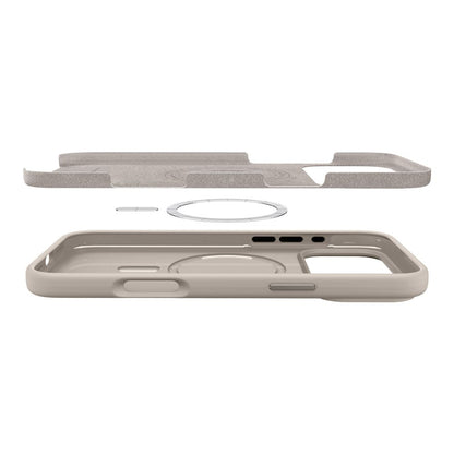 MagSafe Case for Apple iPhone 17 Pro Max, Spigen, Silicone Fit, Cream ACS10272