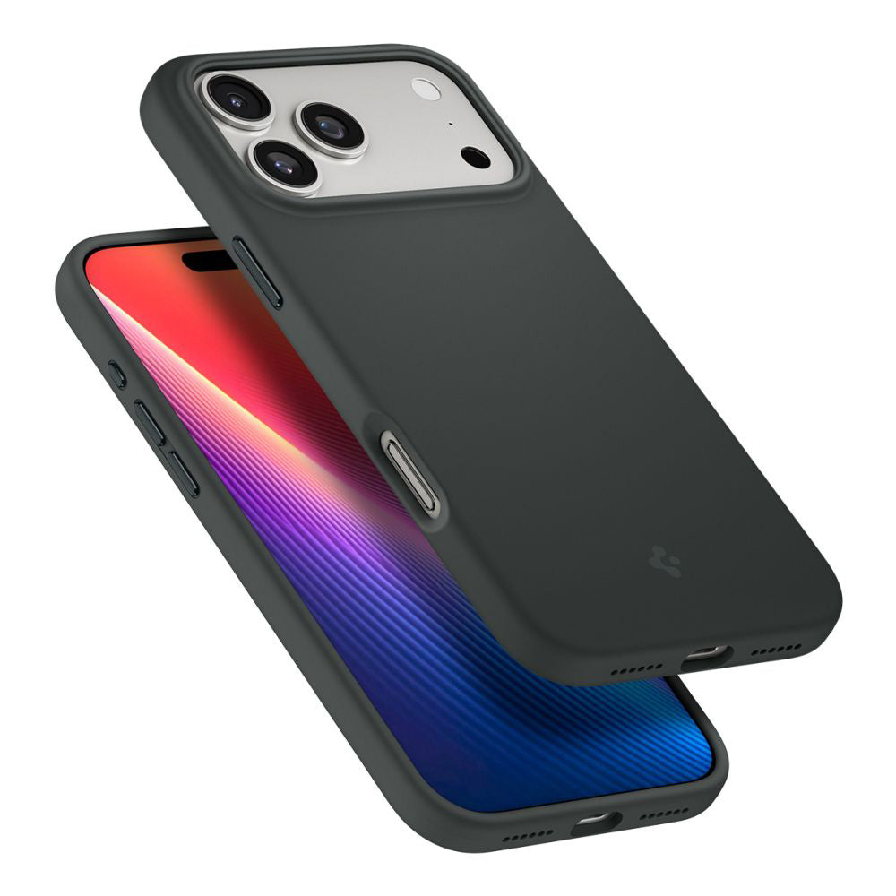 Θήκη MagSafe για Apple iPhone 17 Pro Max, Spigen, Silicone Fit, Πράσινο ACS10271