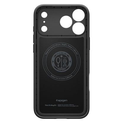 MagSafe Case for Apple iPhone 17 Pro Max, Spigen, Thin Fit, Black ACS10274