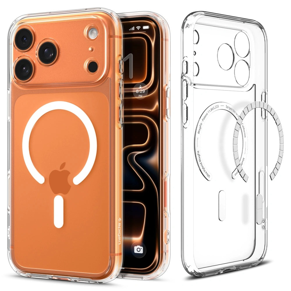 MagSafe Case for Apple iPhone 17 Pro Max, Spigen, Ultra Hybrid, White ACS10282