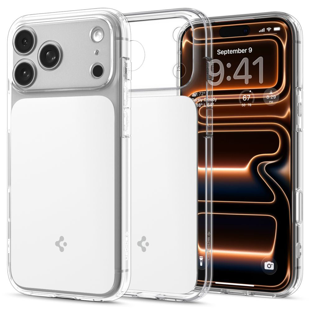 MagSafe Case for Apple iPhone 17 Pro Max, Spigen, Ultra Hybrid T, White ACS10280