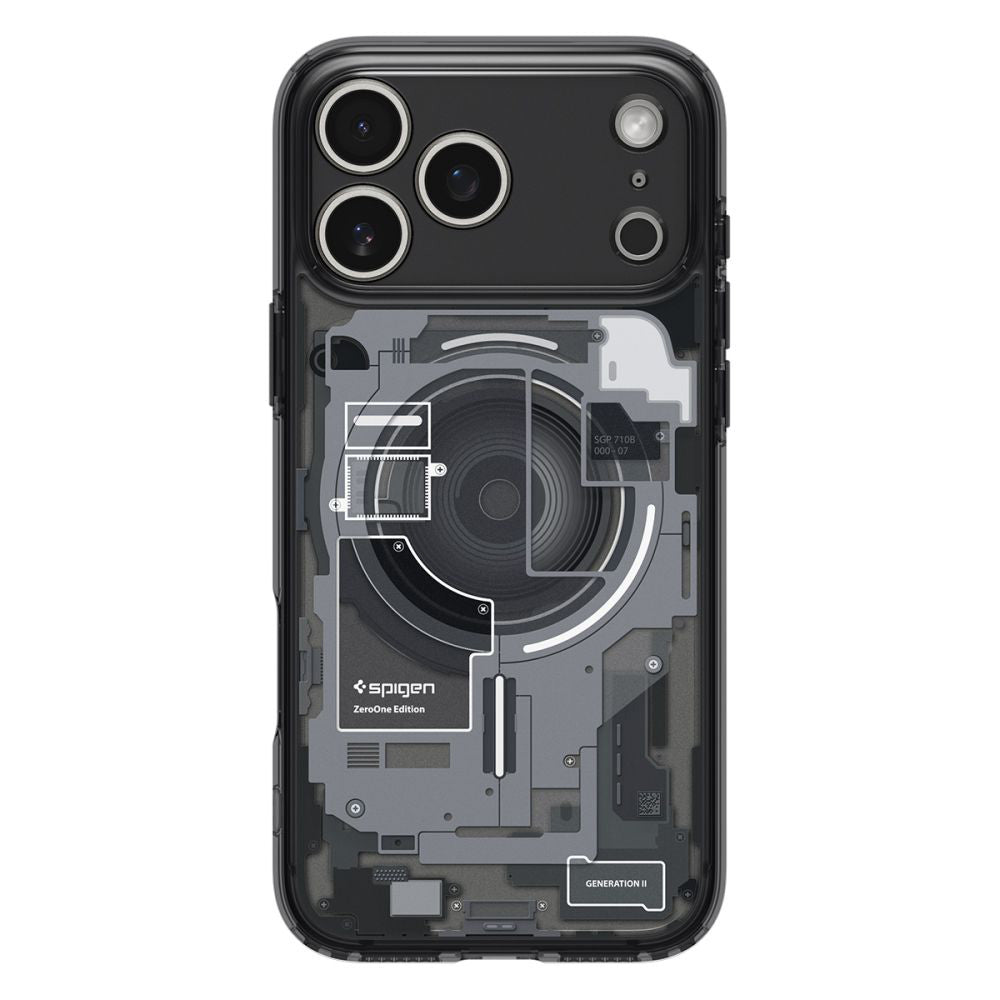Θήκη MagSafe για Apple iPhone 17 Pro Max, Spigen, Ultra Hybrid Zero One, Μαύρη ACS10289