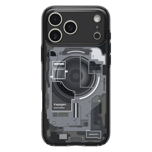MagSafe Case for Apple iPhone 17 Pro Max, Spigen, Ultra Hybrid Zero One, Black ACS10289