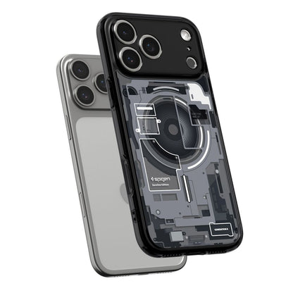 Θήκη MagSafe για Apple iPhone 17 Pro Max, Spigen, Ultra Hybrid Zero One, Μαύρη ACS10289
