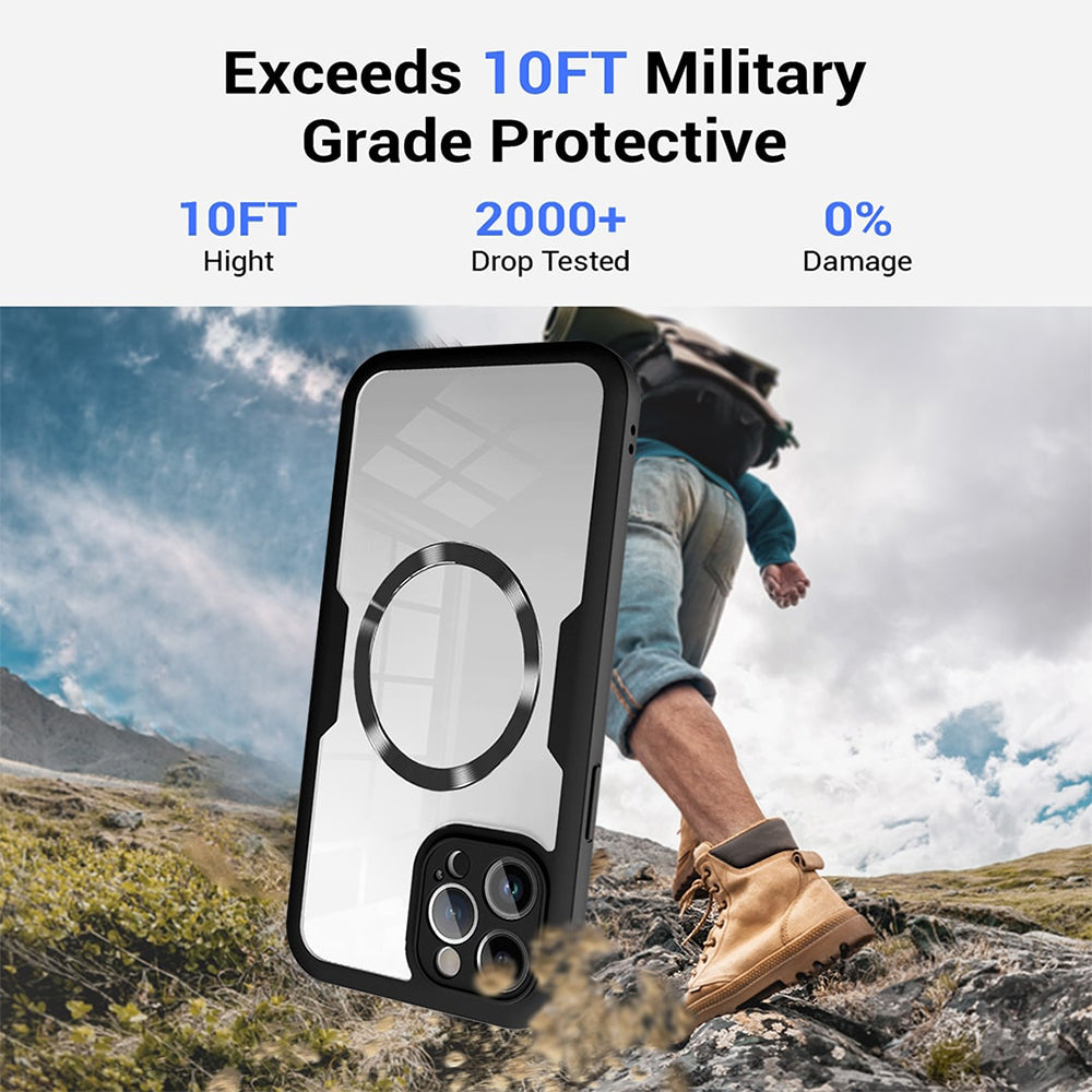 Θήκη MagSafe για Apple iPhone 17 Pro Max, Techsuit, ColorVerse 360, Μπλε