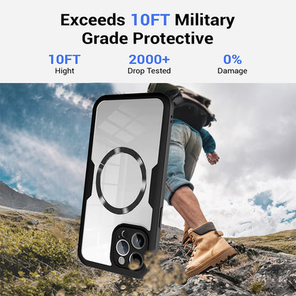 Θήκη MagSafe για Apple iPhone 17 Pro Max, Techsuit, ColorVerse 360, Μπλε