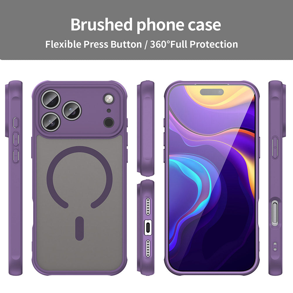 Θήκη MagSafe για Apple iPhone 17 Pro Max, Techsuit, HaloFrost II, Μωβ