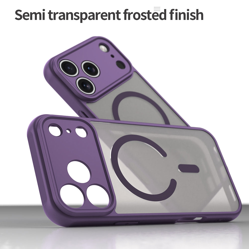 Θήκη MagSafe για Apple iPhone 17 Pro Max, Techsuit, HaloFrost II, Μωβ