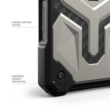 MagSafe Case for Apple iPhone 17 Pro Max, Urban Armor Gear, Monarch Pro Kevlar, Navy Blue