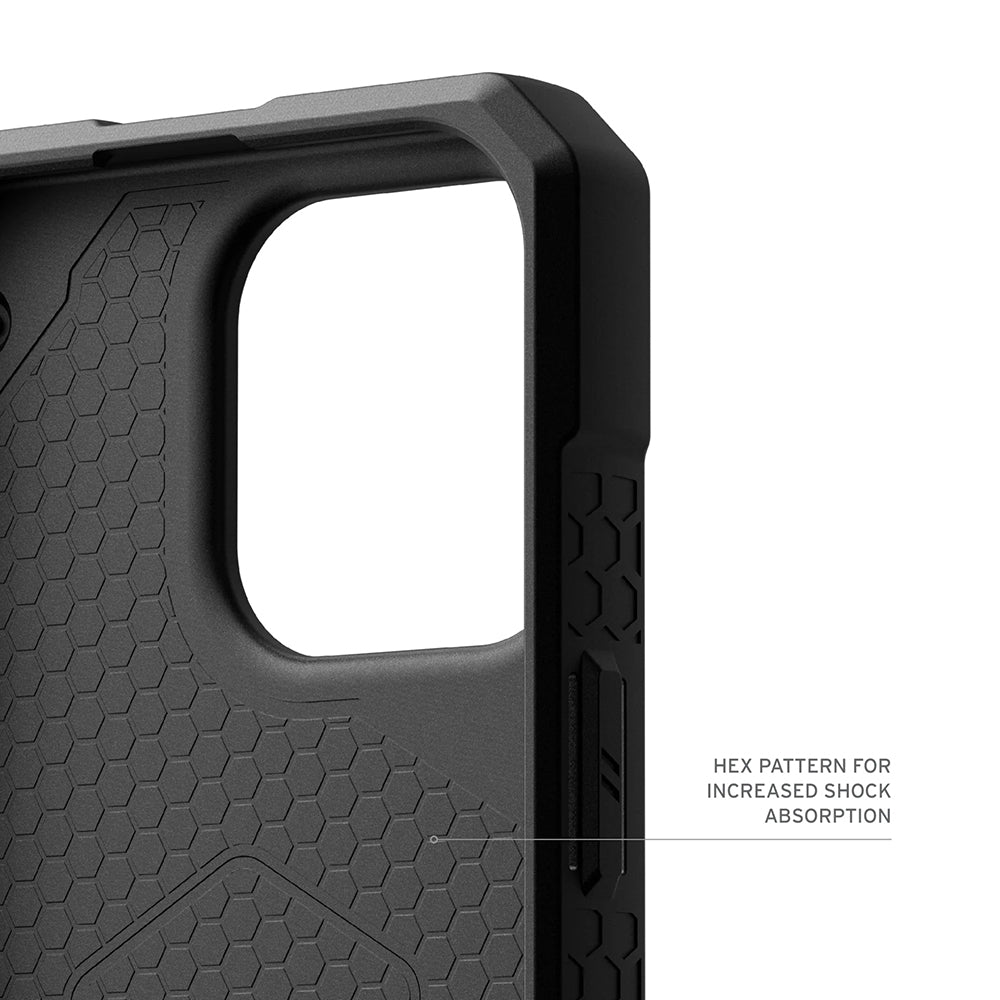 MagSafe Case for Apple iPhone 17 Pro Max, Urban Armor Gear, Monarch Pro Kevlar, Black