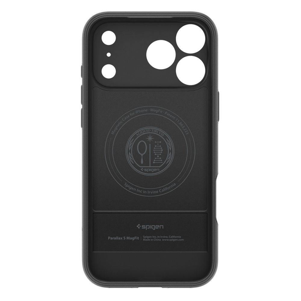 Θήκη MagSafe για Apple iPhone 17 Pro, Spigen, Caseology Parallax S, Ματ Μαύρη ACS09964