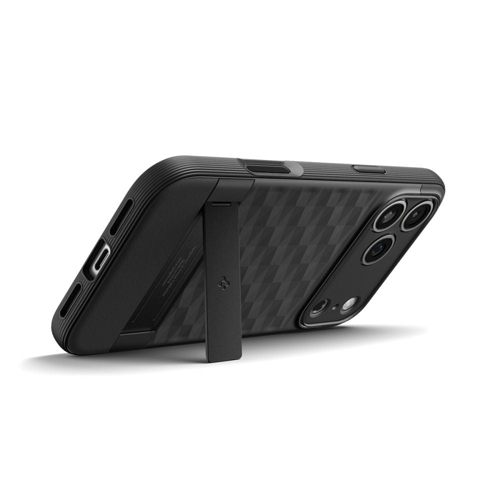 Θήκη MagSafe για Apple iPhone 17 Pro, Spigen, Caseology Parallax S, Ματ Μαύρη ACS09964