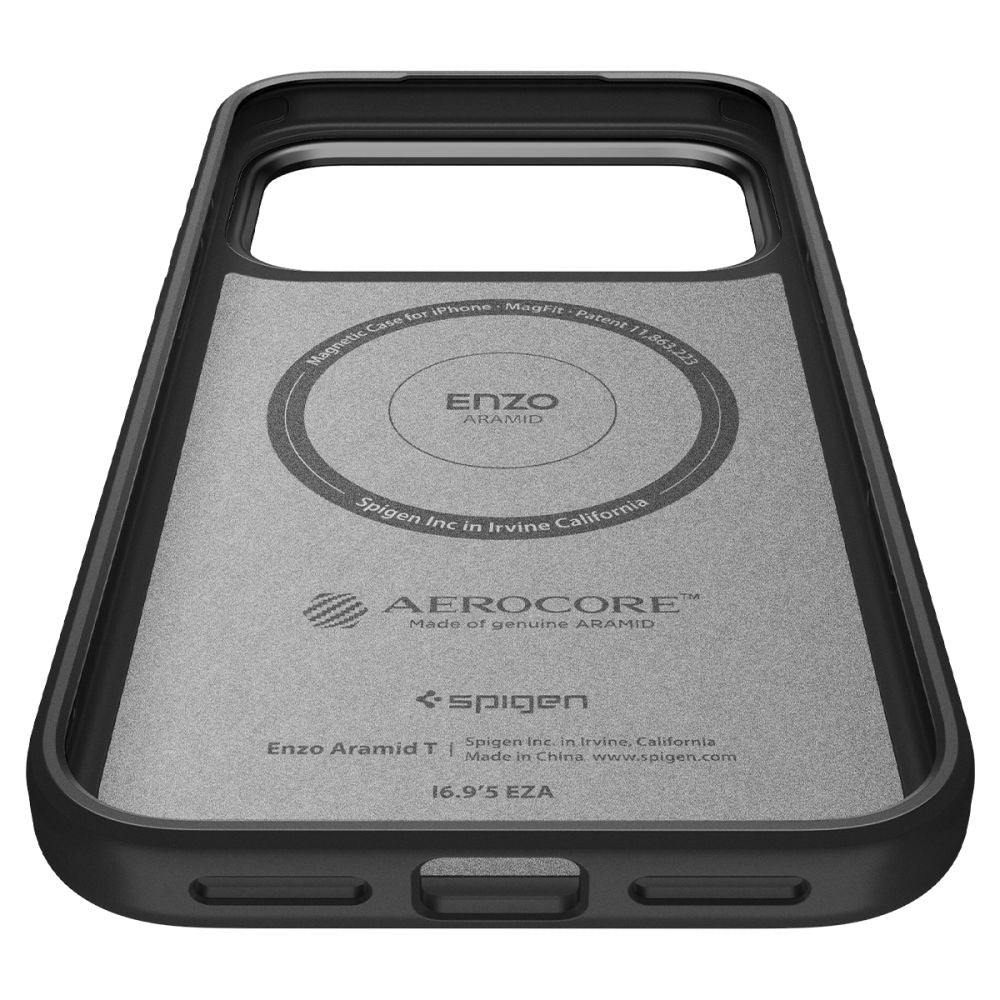 Θήκη MagSafe για Apple iPhone 17 Pro, Spigen, Enzo Aramid T, Μαύρη ACS09959