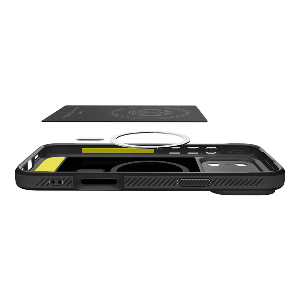 MagSafe Case for Apple iPhone 17 Pro, Spigen, Rugged Armor, Matte Black ACS10329