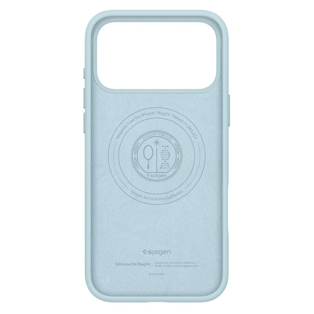 Θήκη MagSafe για Apple iPhone 17 Pro, Spigen, Silicone Fit, Μπλε ACS10338