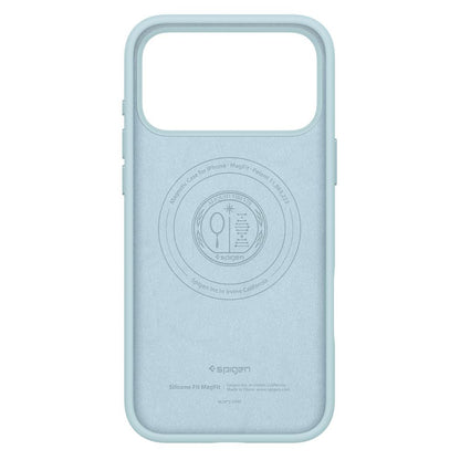 Θήκη MagSafe για Apple iPhone 17 Pro, Spigen, Silicone Fit, Μπλε ACS10338