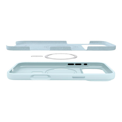 Θήκη MagSafe για Apple iPhone 17 Pro, Spigen, Silicone Fit, Μπλε ACS10338