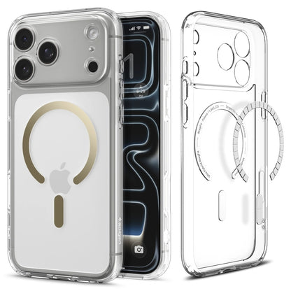 MagSafe Case for Apple iPhone 17 Pro, Spigen, Ultra Hybrid, Gold ACS10348