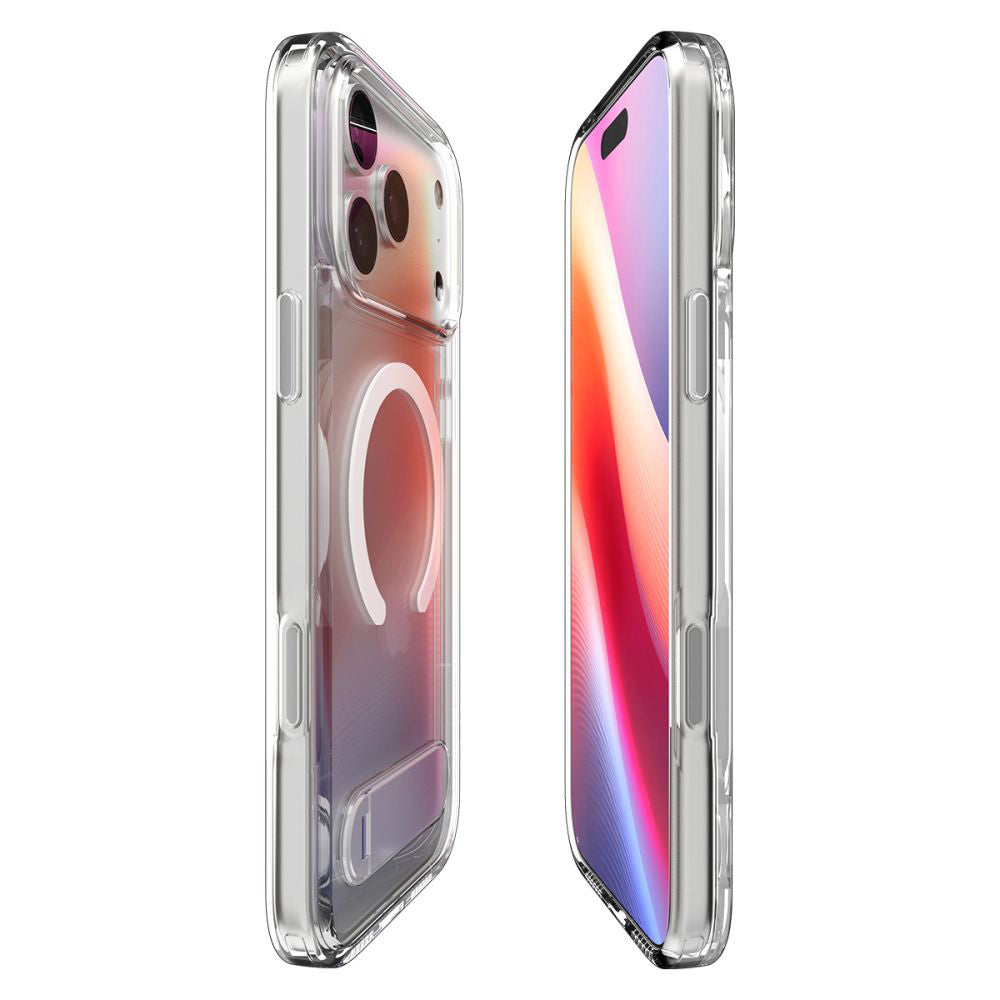 MagSafe Case for Apple iPhone 17 Pro, Spigen, Ultra Hybrid S, Transparent ACS09946