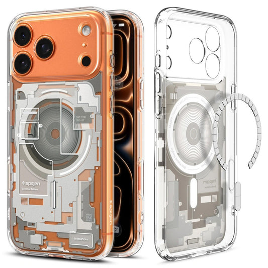 MagSafe Case for Apple iPhone 17 Pro, Spigen, Ultra Hybrid Zero One, Beige ACS10352