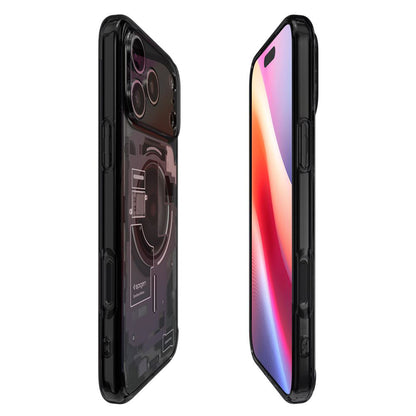 MagSafe Case for Apple iPhone 17 Pro, Spigen, Ultra Hybrid Zero One, Black ACS10353