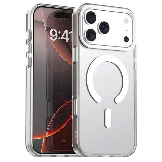 MagSafe Case for Apple iPhone 17 Pro, Techsuit, CandyCase, White