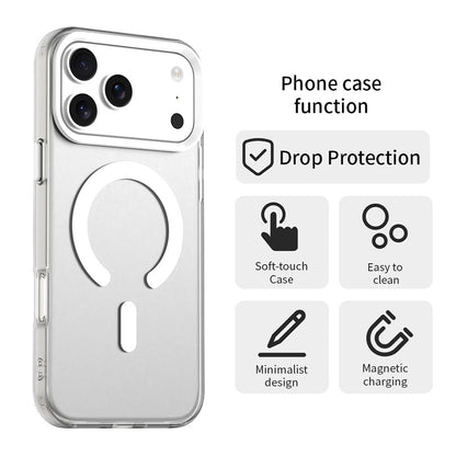 Θήκη MagSafe για Apple iPhone 17 Pro, Techsuit, CandyCase, Λευκή