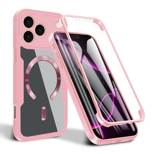 MagSafe Case for Apple iPhone 17 Pro, Techsuit, ColorVerse 360, Pink