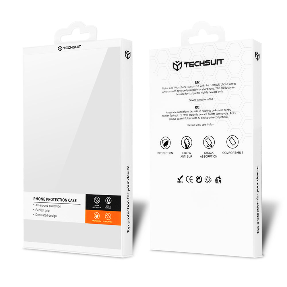 MagSafe Case for Apple iPhone 17 Pro, Techsuit, Pro, Orange