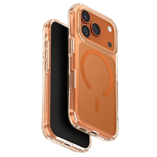 Θήκη MagSafe για Apple iPhone 17 Pro, UNIQ, LifePro Xtreme MagClick, Πορτοκαλί