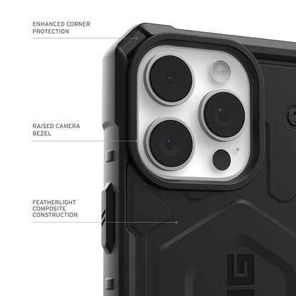 MagSafe Case for Apple iPhone 17 Pro, Urban Armor Gear, Pathfinder, Black