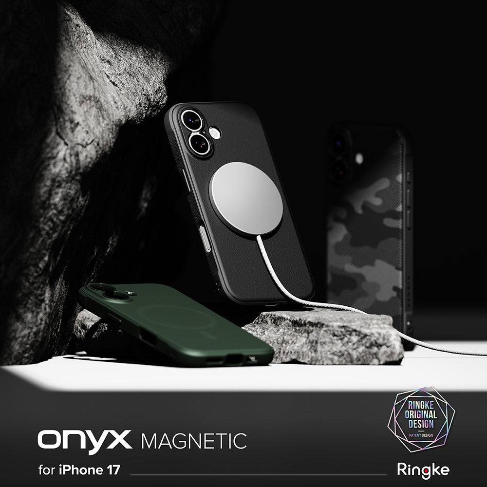 Θήκη MagSafe για Apple iPhone 17, Ringke, Onyx, Μαύρη