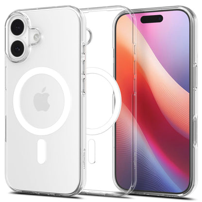 MagSafe Case for Apple iPhone 17, Spigen, Liquid Crystal, White ACS10397