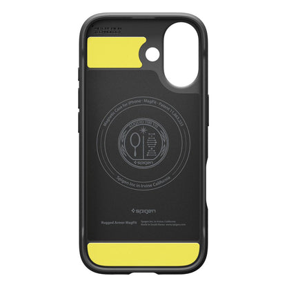 MagSafe Case for Apple iPhone 17, Spigen, Rugged Armor, Matte Black ACS10367