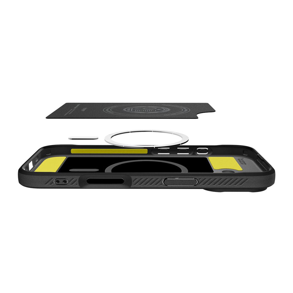 MagSafe Case for Apple iPhone 17, Spigen, Rugged Armor, Matte Black ACS10367