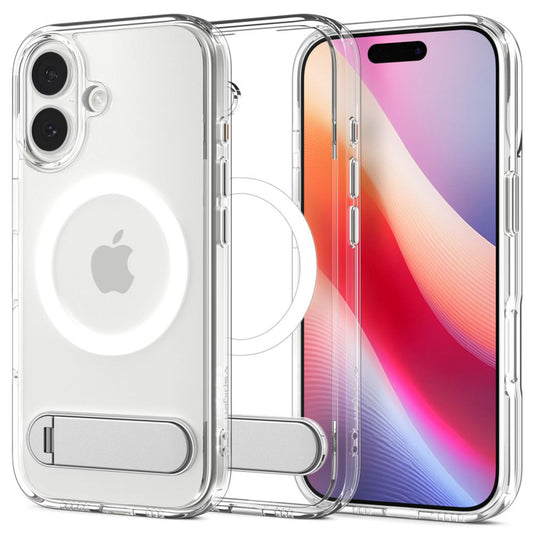 Θήκη MagSafe για Apple iPhone 17, Spigen, Ultra Hybrid S, Διάφανη ACS09981