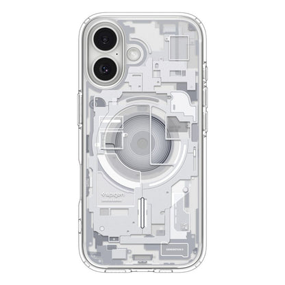 MagSafe Case for Apple iPhone 17, Spigen, Ultra Hybrid Zero One, White ACS10385