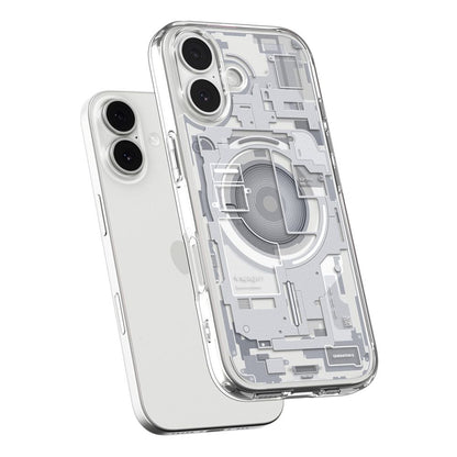 MagSafe Case for Apple iPhone 17, Spigen, Ultra Hybrid Zero One, White ACS10385