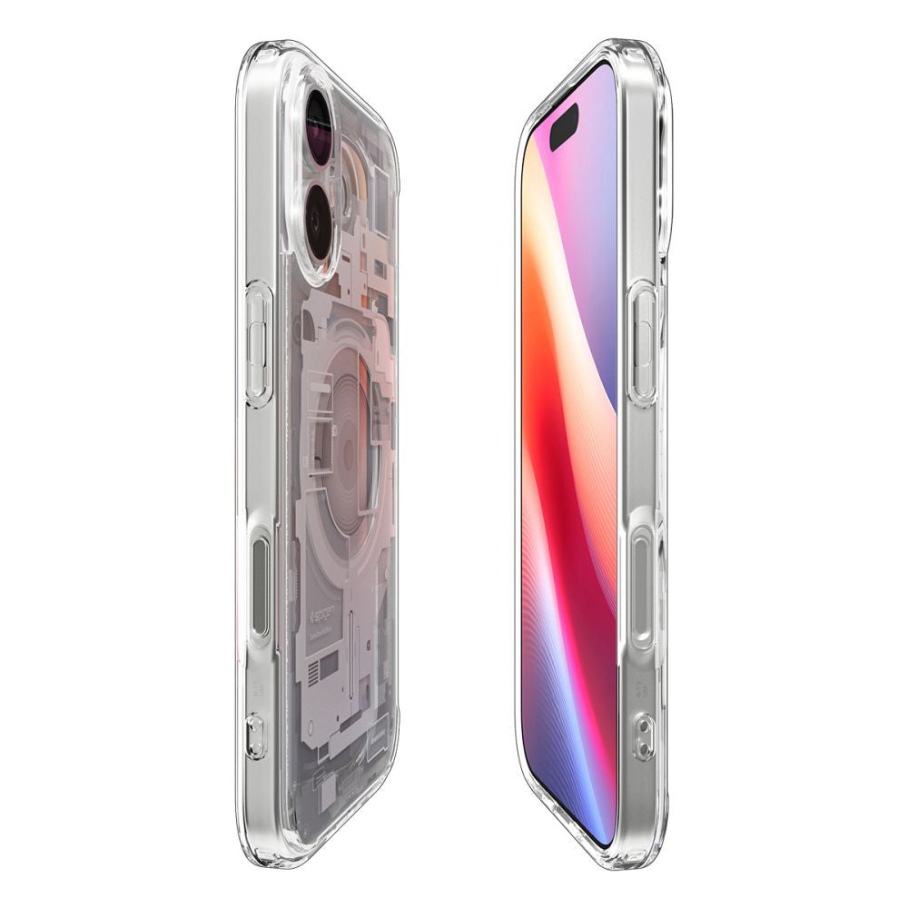 MagSafe Case for Apple iPhone 17, Spigen, Ultra Hybrid Zero One, White ACS10385